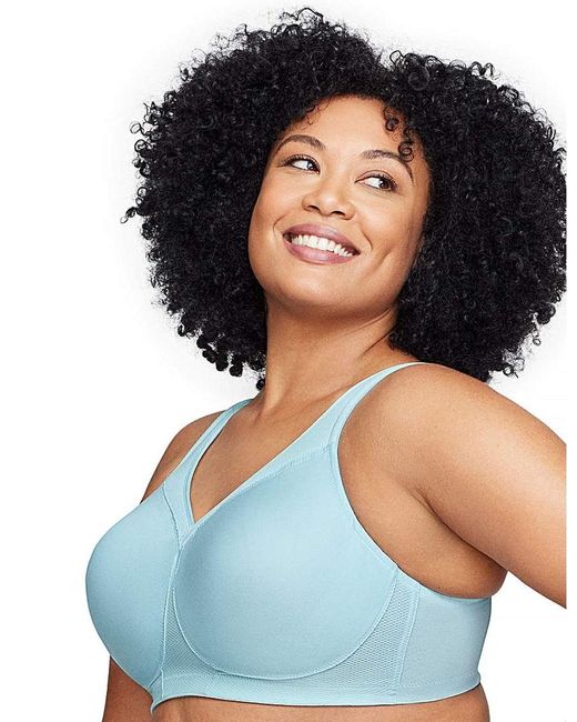 Glamorise Blue 1006 Sport Bra
