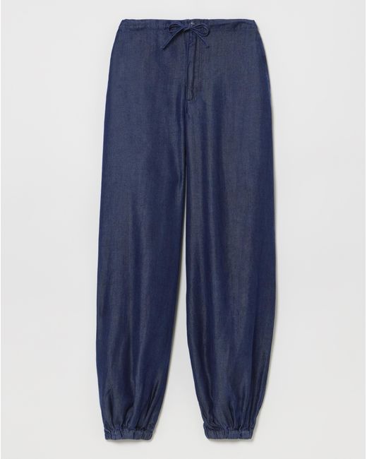 Simply Be Blue Lyocell Denim Balloon Jeans