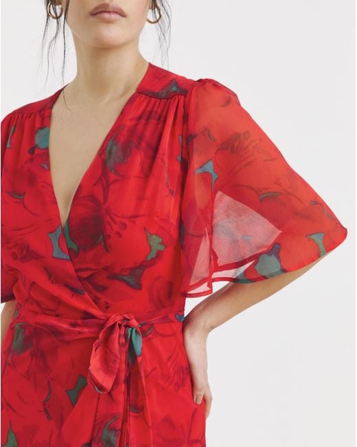 Hope & Ivy Red Maxi