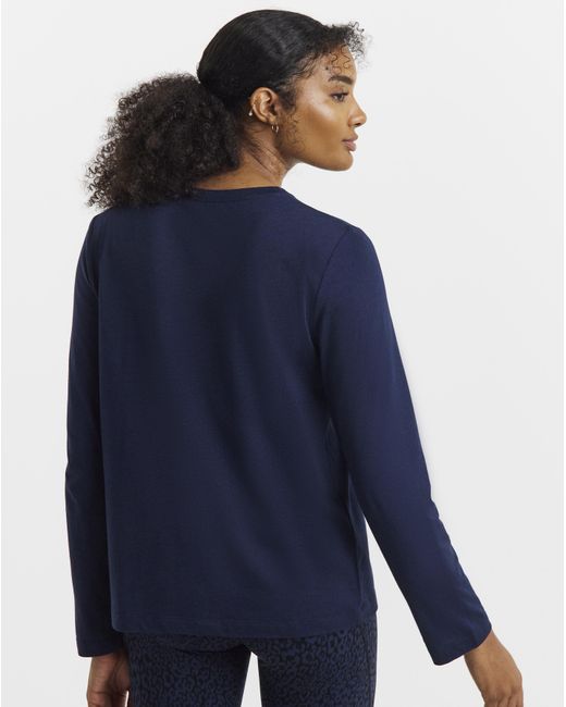 Sweaty Betty Blue Long Sleeve T-Shirt