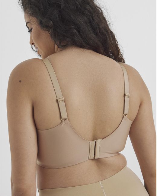MAGISCULPT Brown Smoothing Nonwired Tshirt Bra