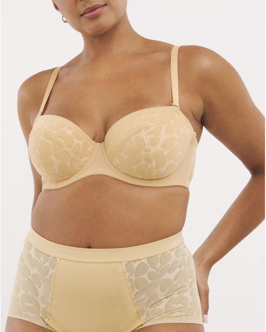 MAGISCULPT Brown Underwired Padded Multiway Bra