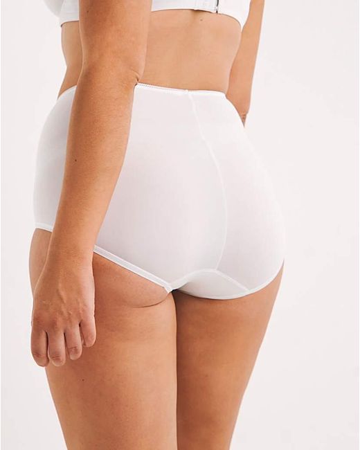 Sloggi Natural 3Pk Microfibre Maxi Briefs