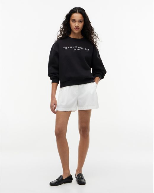 Tommy Hilfiger Black Logo Jumper