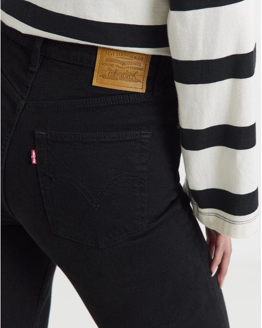Levi's Blue Ribcage Straight Ankle Jean