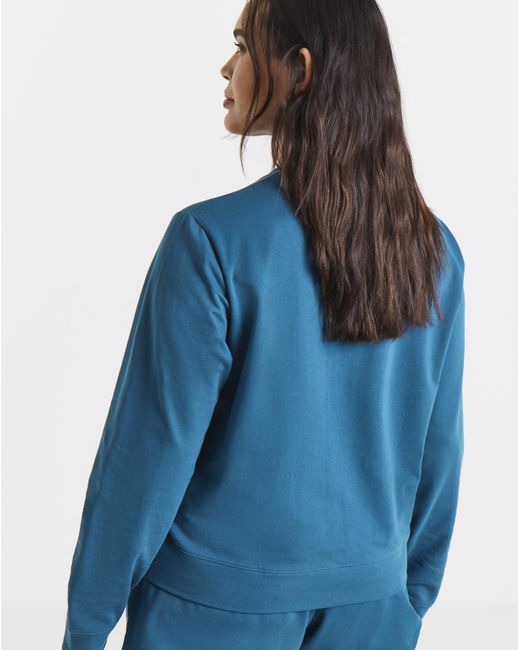 Under Armour Blue Sport Terry Crew Sweatshirt