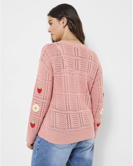 Joe Browns Blue Jb Emilia Embroidered Cardigan
