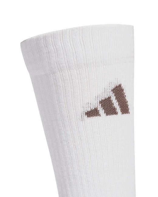 Adidas Multicolor 3 Pack Leopard Print Socks