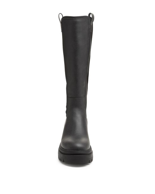Rocket Dog Black Drea Stretch Boots D Fit