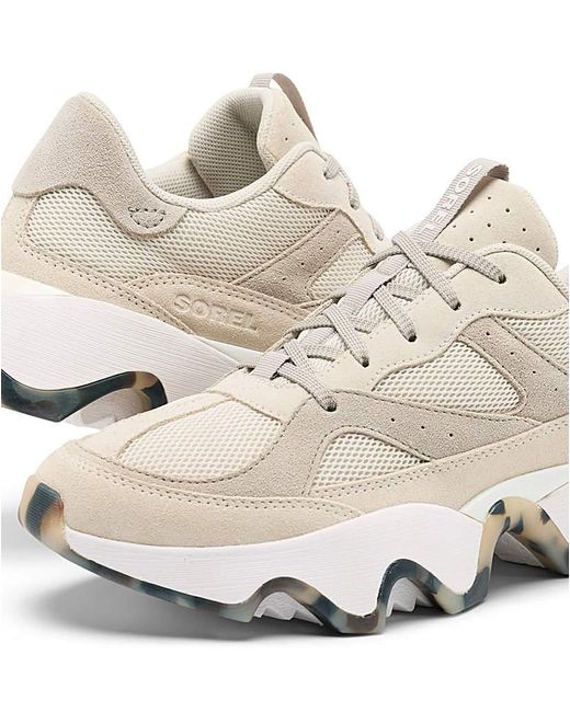 Sorel White Kinetic Array Trainers