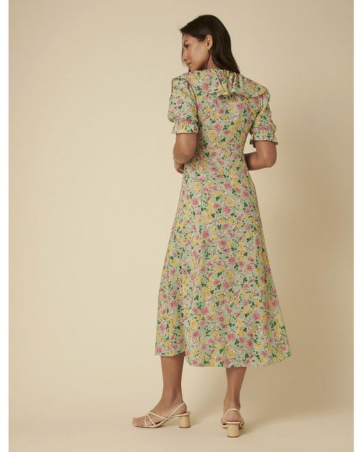 Nobody's Child Natural Caitlin Midi Dress