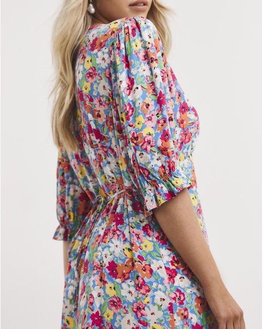 Nobody's Child Pink Delilah Midi Dress
