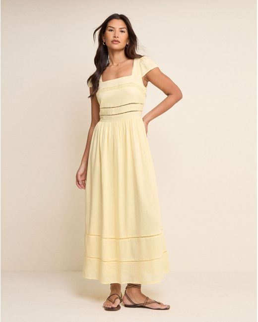 Nobody's Child Natural Jessy Midi Dress