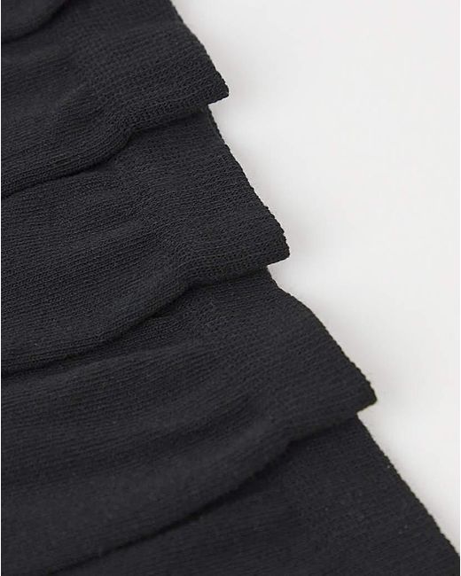 Pretty Secrets Blue 5 Pack Super Value Ankle Socks