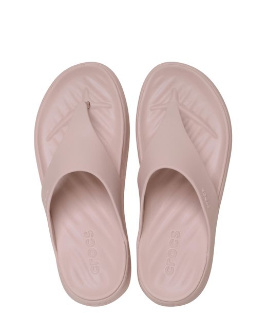 CROCSTM Pink Getaway Triangle Flip