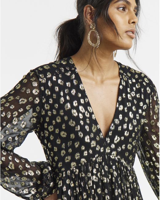 Simply Be Natural Animal Jacquard Smock Dress