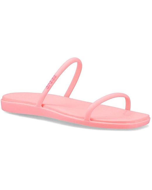 CROCSTM Pink Miami Two Strap Sandal