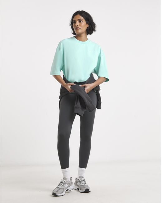 Gym King Green 365 Micro Loopback Boxy T-Shirt