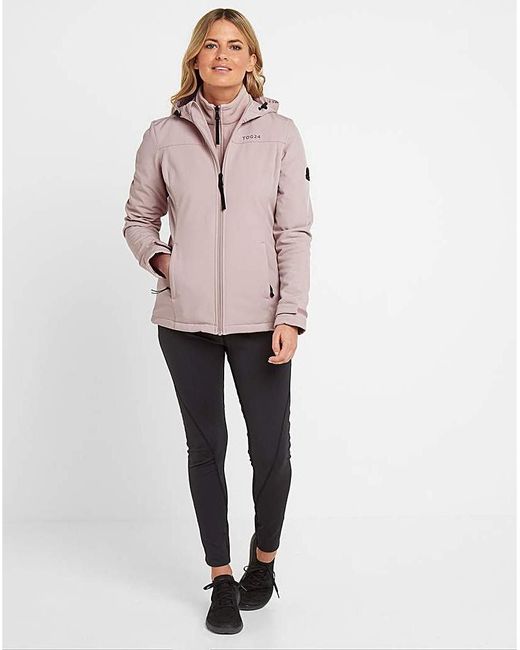 TOG24 Pink Tog24 Keld Hooded Softshell