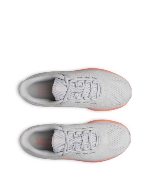 Under Armour White Charged Pursuit Trainers