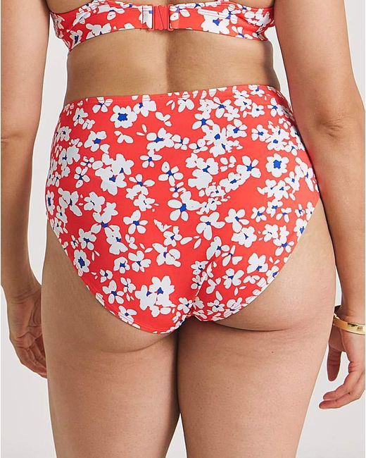 Simply Be Red Value 2 Pack Bikini Briefs
