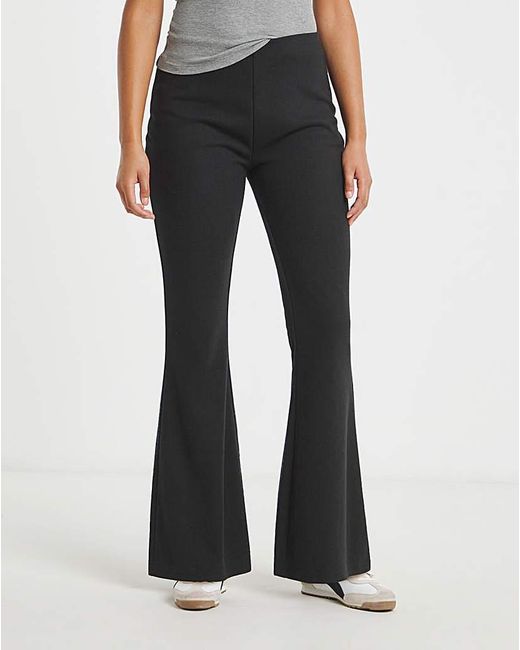 Simply Be White Flared Jogger