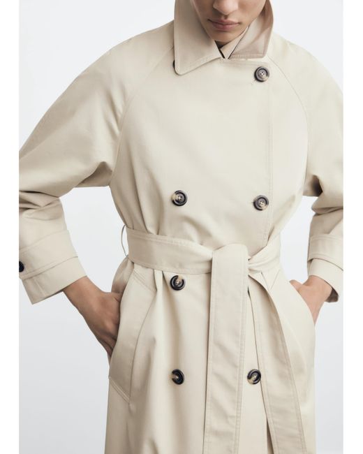 Mango Gray Trenchcoat