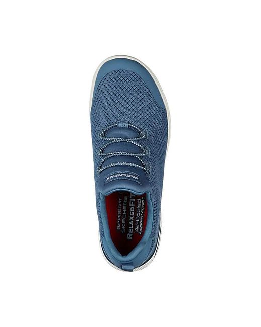 Skechers Workwear Blue Skechers Marsing