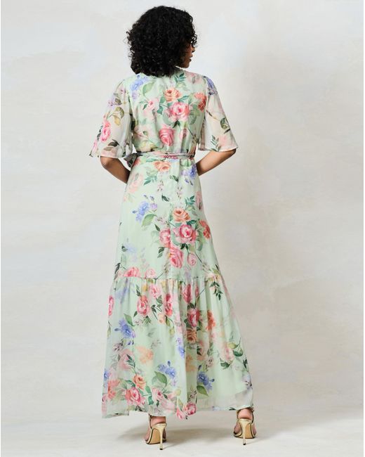 Hope & Ivy White Emi Dress