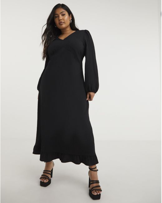 Nobody's Child Black Delilah Midi Dress