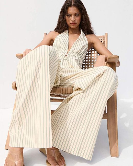 Mango Natural Trousers Tatin