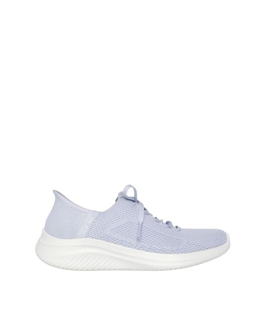 Skechers White Ultra Flex 3.0 Trainers