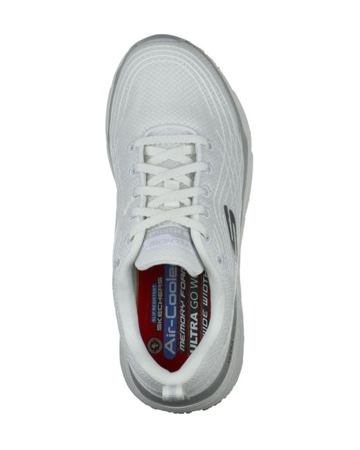 Skechers White Skeckers Cushioning Elite Shoes