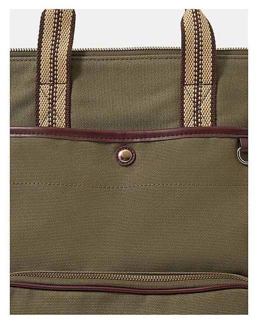 Accessorize Green Multi-Pocket Canvas Backpack