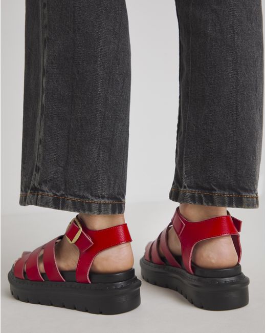 Heavenly Feet Red Saffron Sandals E Fit
