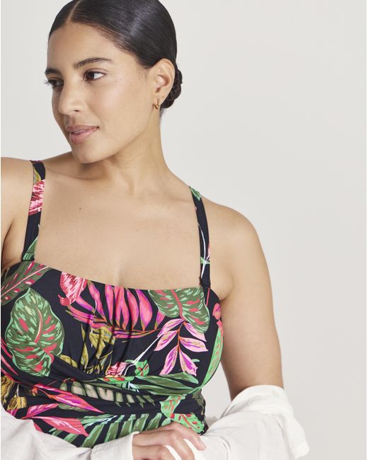 MAGISCULPT Multicolor Bandeau Swimsuit