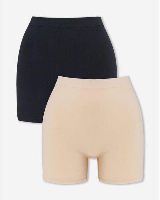 MAGISCULPT Black 2Pk Control Shorts