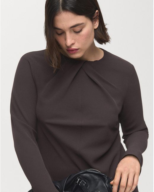 Mango Brown Mini Dress