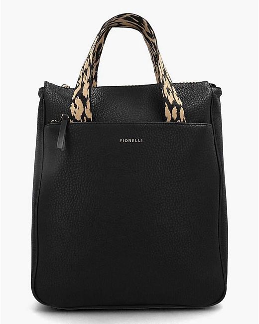 Fiorelli Black Effie Webbed Backpack