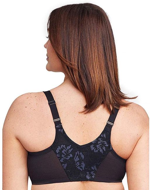 Glamorise Blue 9246 Wonder Wire Bra