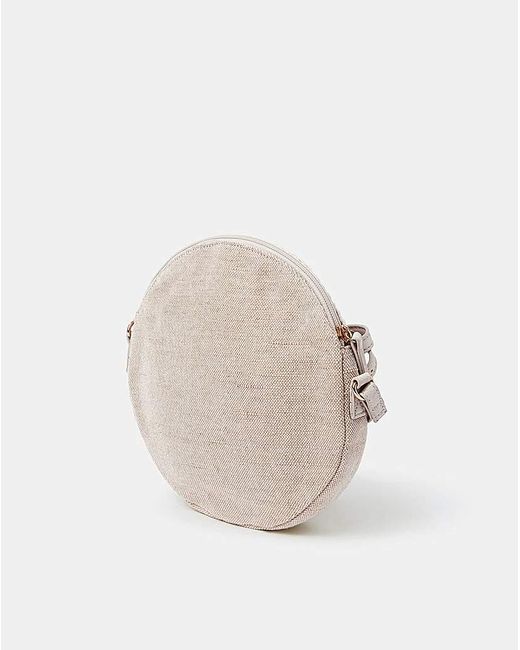 Accessorize Natural Round Macrame Bag
