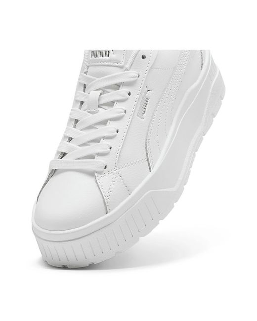 PUMA White Karmen Ii Trainers