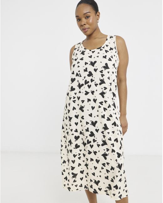 Pretty Secrets White Value Heart Nightie