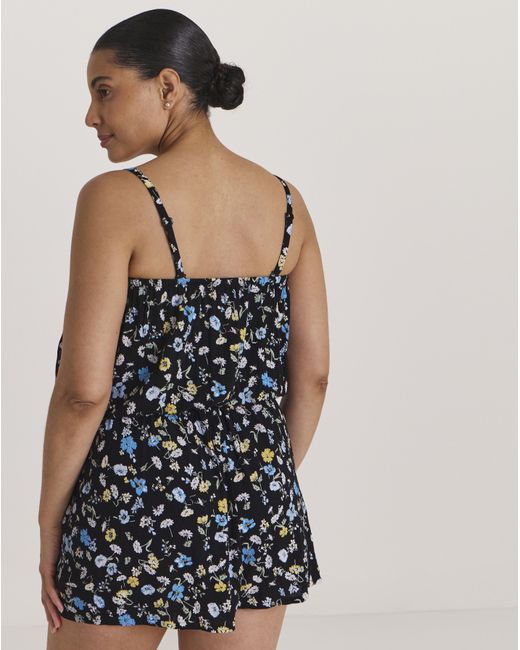 MAGISCULPT Blue Bandeau Playsuit
