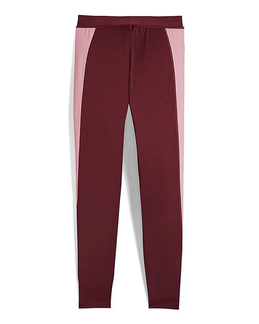 PUMA Red Training Colourblock Leggings