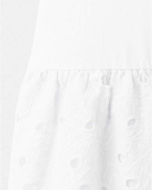 Mango White Dress Toad