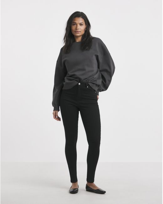 Simply Be Black Skinny Highwaist Super Stretch