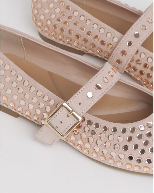 Simply Be Natural Studded Mary Jane Extra Wide