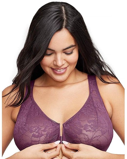 Glamorise Purple 9246 Wonder Wire Bra