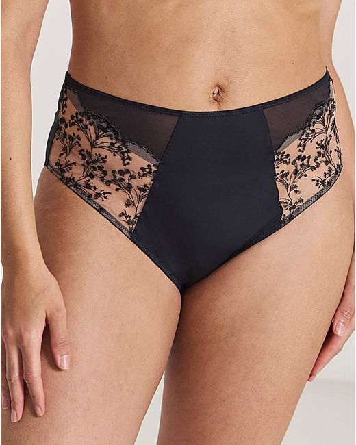 Pretty Secrets Black Penelope Knickers